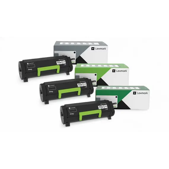 LEXMARK XS544dn / XS548de toner black standard capacity 6.000 pages 1-pack Return Programme