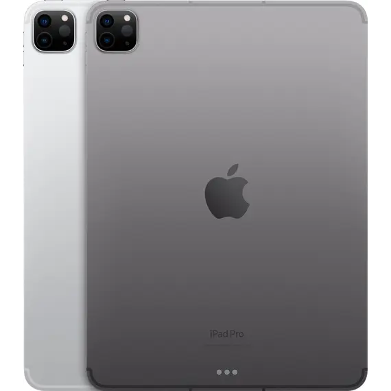 APPLE 11inch iPad Pro Wi-Fi + Cellular 256GB with standard glass Silver