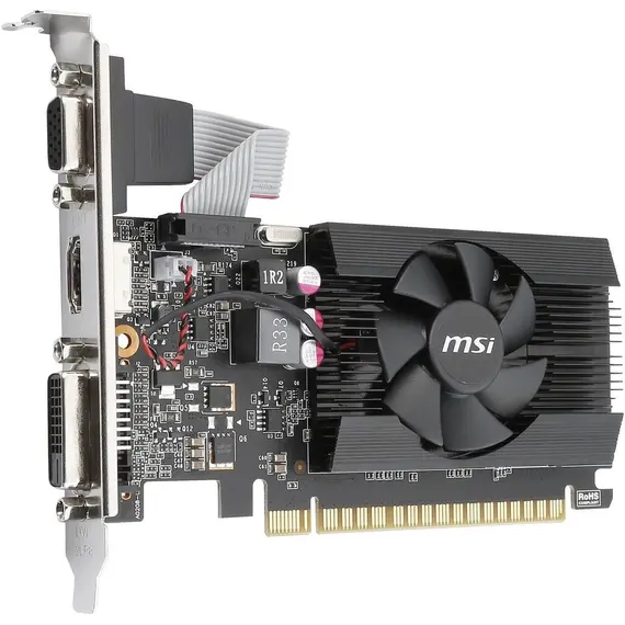 MSI GeForce GT 710 2GD3H LP HDMI DVI-D D-Sub VGA