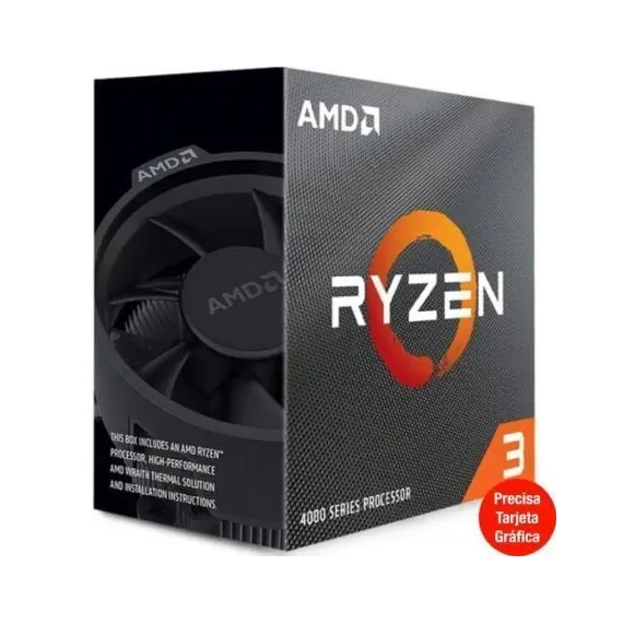Procesador AMD Ryzen 3 4100 3.80GHz Socket AM4