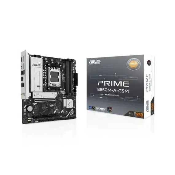 Placa Base Asus Prime B850M-A-CSM Socket AM5/ DDR5/ PCIe 5.0/ Micro ATX