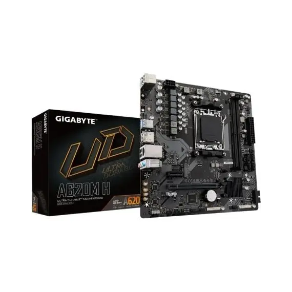 Placa Base Gigabyte A620M H Socket AM5/ DDR5/ PCIe 4.0/ Micro ATX
