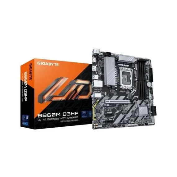Placa Base Gigabyte B860M D3HP Socket 1851/ DDR5/ PCIe 5.0/ Micro ATX
