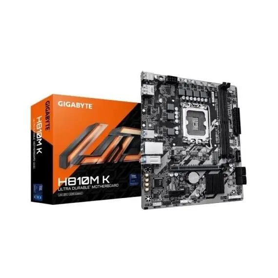 Placa Base Gigabyte H810M K Socket 1851/ DDR5/ PCIe 4.0/ Micro ATX