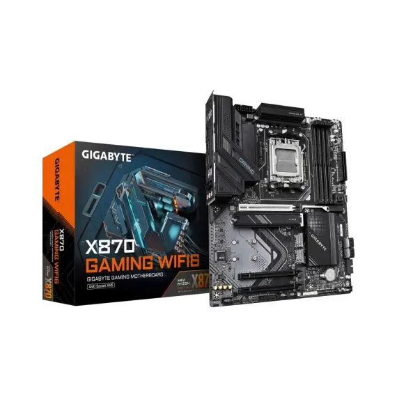 Placa Base Gigabyte X870 GAMING WIFI6 Socket AM5/ DDR5/ PCIe 5.0