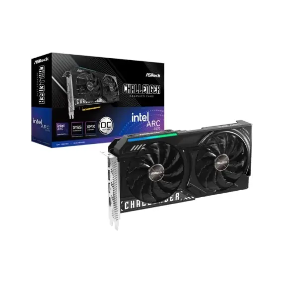 Tarjeta Gráfica AsRock Intel Arc B570 Challenger 10GB OC/ 10GB GDDR6