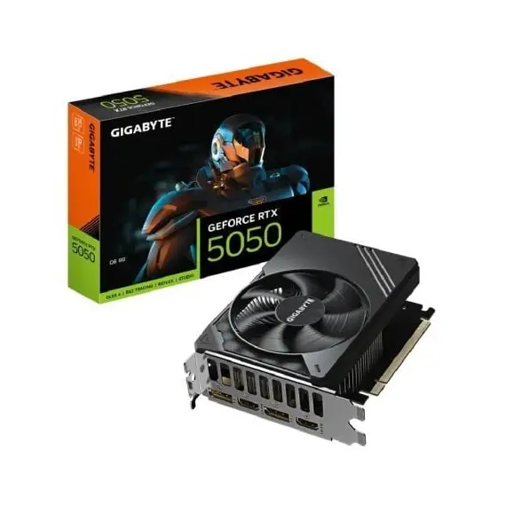 Tarjeta Gráfica Gigabyte GeForce RTX 5050 D6 8G/ 8GB GDDR6
