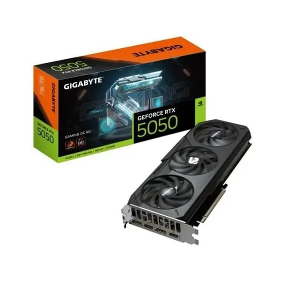Tarjeta Gráfica Gigabyte GeForce RTX 5050 Gaming OC/ 8GB GDDR6