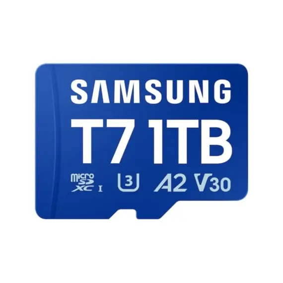 Tarjeta de Memoria Samsung P7 1TB microSD XC/ Clase 10/ 170MBs
