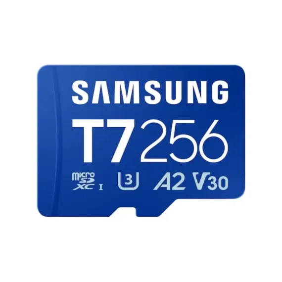 Tarjeta de Memoria Samsung P7 256GB microSD XC/ Clase 10/ 170MBs