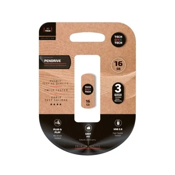 Pendrive 16GB Tech One Tech Pro Smart Clip USB 2.0