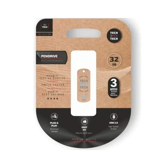 Pendrive 32GB Tech One Tech Pro Smart Clip Tech USB 2.0