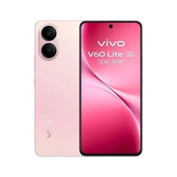 Smartphone Vivo V60 Lite 12GB/ 512GB/ 6.77'/ 5G/ Rosa
