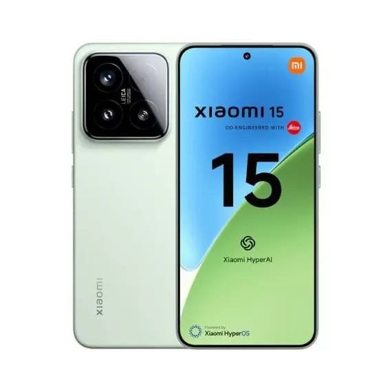 Smartphone Xiaomi 15 NFC 12GB/ 256GB/ 6.36'/ 5G/ Verde