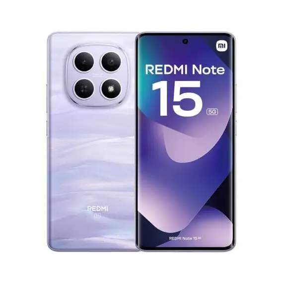 Smartphone Xiaomi Redmi Note 15 8GB/ 512GB/ 6.77'/ 5G/ Púrpura