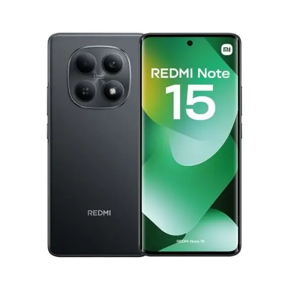 Smartphone Xiaomi Redmi Note 15 8GB/ 128GB/ 6.77'/ Negro