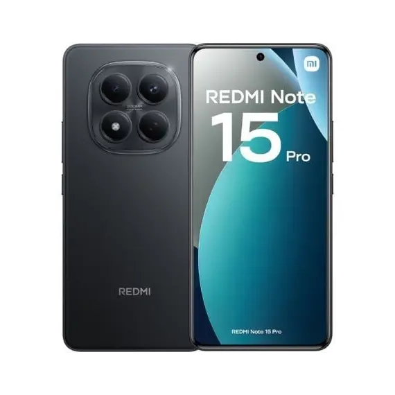 Smartphone Xiaomi Redmi Note 15 Pro 12GB/ 512GB/ 6.83'/ Negro