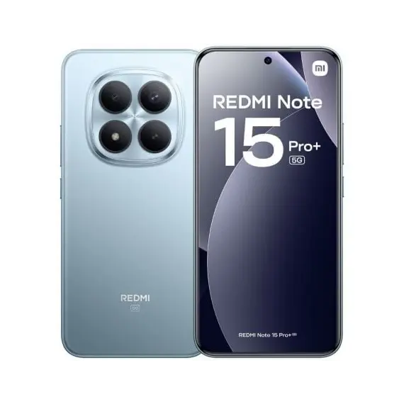 Smartphone Xiaomi Redmi Note 15 Pro Plus 8GB/ 256GB/ 6.83'/ 5G/ Azul Glaciar
