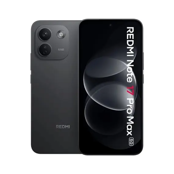 Smartphone Xiaomi Redmi Note 17 Pro Max 8GB/ 512GB/ 6.83'/ 5G/ Negro