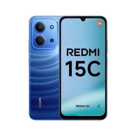 Smartphone Xiaomi Redmi 15C 4GB/ 256GB/ 6.9'/ Azul