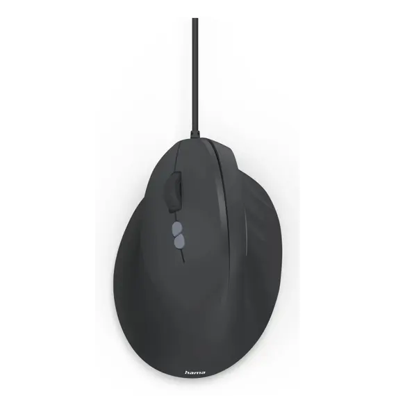 Rato HAMA Ergo USB ECM-500 L Preto - Conforto e Precisão para o Seu Computador na bluepixel.pt