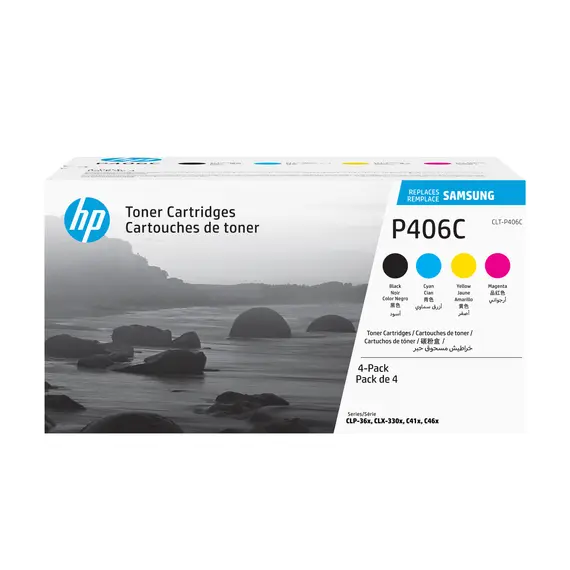 Cartucho de Toner Original Samsung LT-P406Y | Compatível com Impressoras Samsung na bluepixel.pt