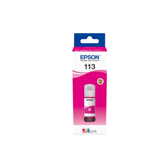 Tampa de Tinta Magenta Epson 2LB 113 EcoTank | Compatível com Impressoras Epson na bluepixel.pt