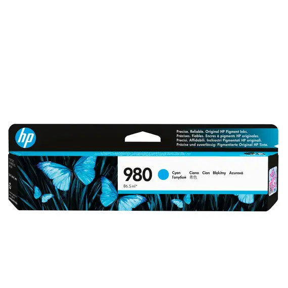 Cartucho HP 980A Cyan Original para OfficeJet Enterprise | BluePixel.pt