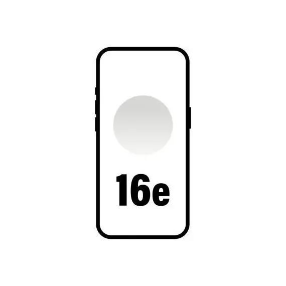 Smartphone Apple iPhone 16e 128GB/ 6.1'/ 5G/ Blanco