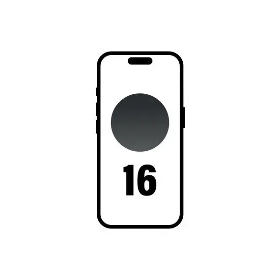 Smartphone Apple iPhone 16 128GB/ 6.1'/ 5G/ Negro