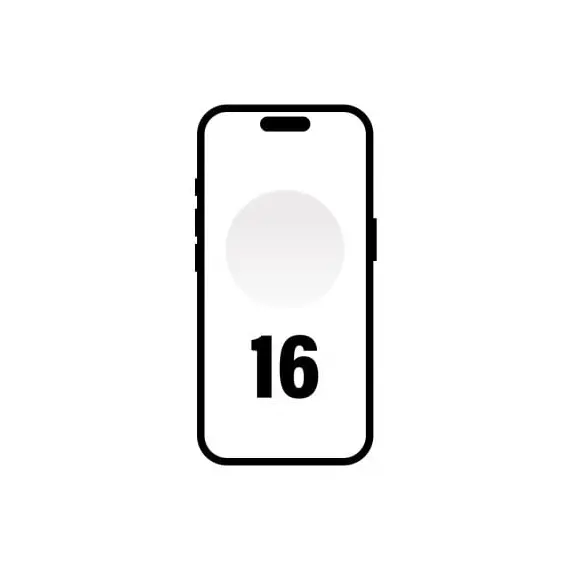 Smartphone Apple iPhone 16 128GB/ 6.1'/ 5G/ Blanco