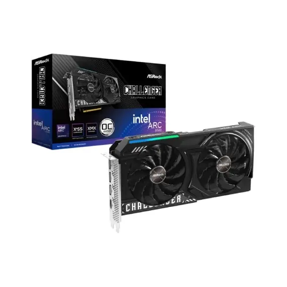 Tarjeta Gráfica AsRock Intel Arc B580 Challenger 12GB OC/ 12GB GDDR6