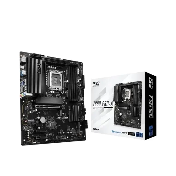Placa Base Asrock Z890 PRO-A/ DDR5/ PCIe 5.0/ Socket 1851