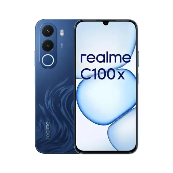 Smartphone Realme C100x 4GB/ 256GB/ 6.8'/ Azul