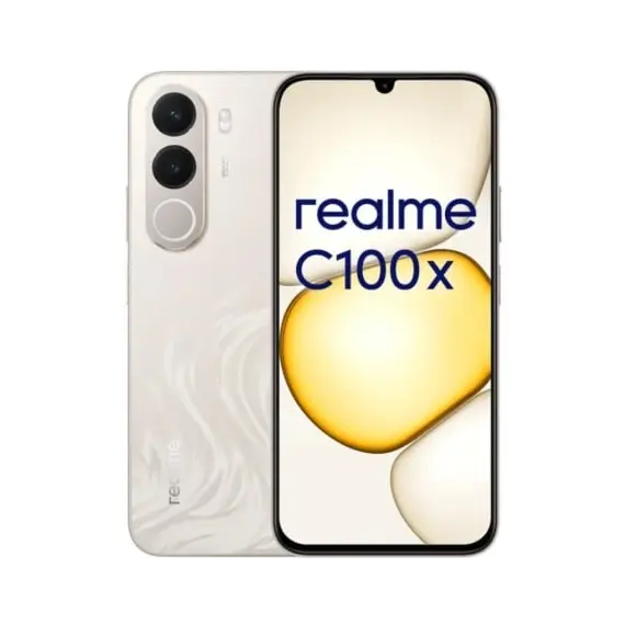 Smartphone Realme C100X 4GB/ 256GB/ 6.8'/ Dorado