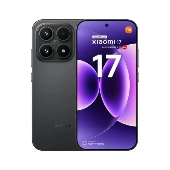 Smartphone Xiaomi 17 12GB/ 512GB/ 6.3'/ 5G/ Negro