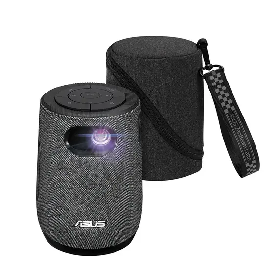 ASUS ZenBeam Latte L1 Portable LED Projector 300 lumens 720p sound by Harman Kardon 10 W Bluetooth speaker