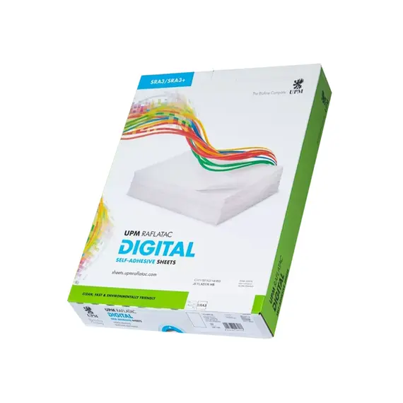 Etiquetas SRA3 320x450mm Polylaser Branco Brilho - Alta Qualidade para Impressão Profissional