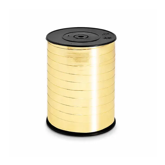 Fita Embrulho 10mmx250m PP Dourado 1 Rolo