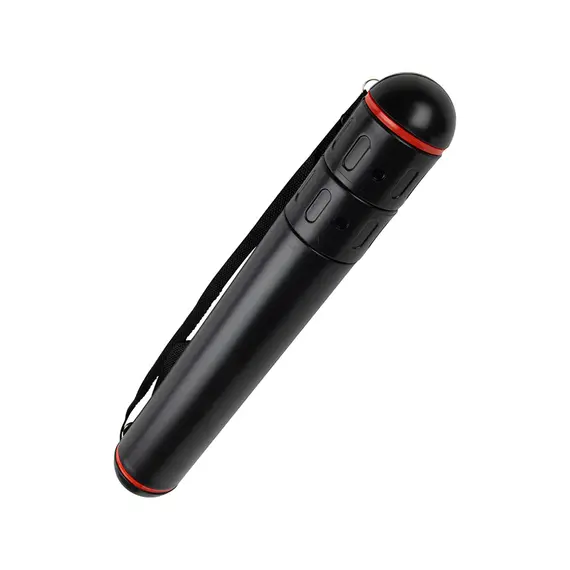 Tubo Porta Desenhos Plástico 40cm Diâmetro 5cm Preto