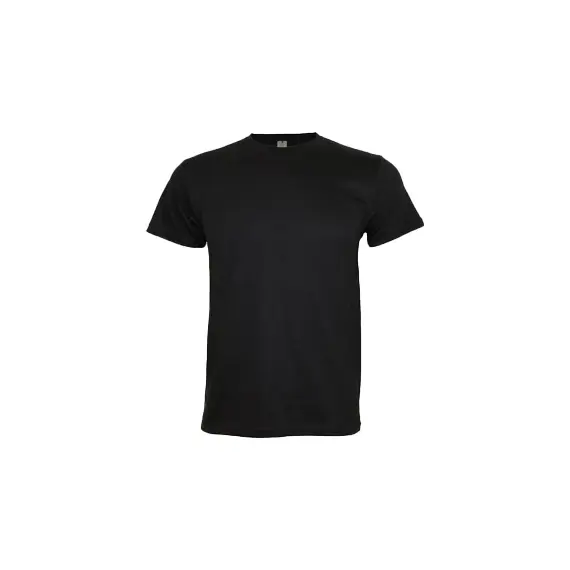 T-Shirt Adulto Algodão 155g Preto Tamanho XXL