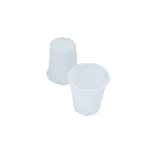 Copos de Plástico Branco 100ml - Pack de 50 unidades | Loja BluePixel