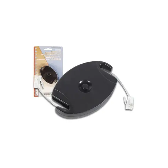 Cabo Extensão Retrátil 6P4C Macho/Macho 471 - Alta qualidade para ligações de áudio confiáveis