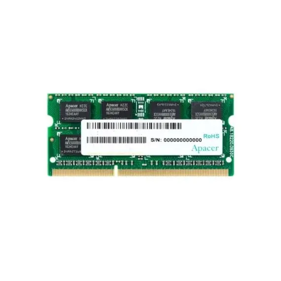 Memoria RAM Apacer DS.04G2K.KAM 4GB/ DDR3/ 1600MHz/ 1.5V/ CL11/ SODIMM