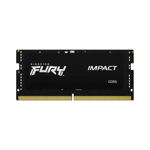Memoria RAM Kingston FURY Impact 16GB/ DDR5/ 5600MHz/ 1.1V/ CL40/ SODIMM