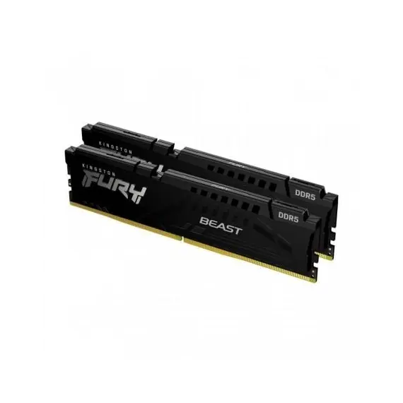 Memoria RAM Kingston FURY Beast 2 x 16GB/ DDR5/ 5200MHz/ 1.25V/ CL40/ DIMM