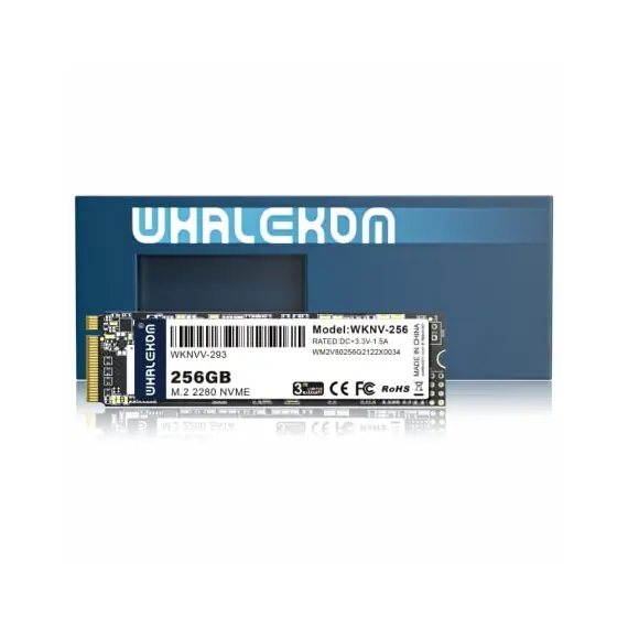 Disco SSD Whalekom WKNV 256GB/ M.2 2280 PCIe Gen3/ Full Capacity