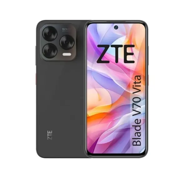 Smartphone ZTE Blade V70 Vita 4GB/ 256GB/ 6.7'/ Gris Oscuro