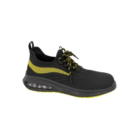 Sapatos Segurança Tam 36 Baixo Rush 998 S1 PL FO SR Pre/Ama