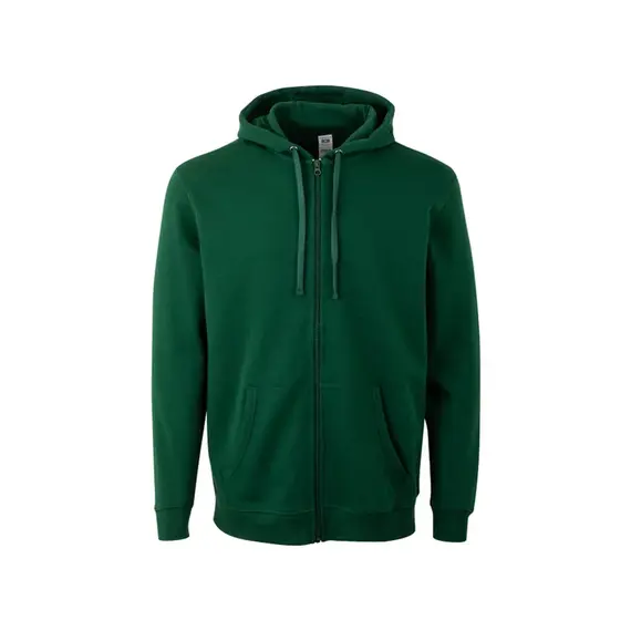Sweatshirt Casaco Capuz Adulto Verde Escuro Tamanho M